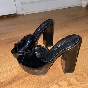 Fashion Nova black heels